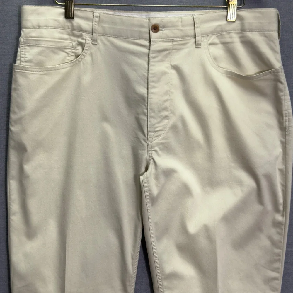 Polo Golf Ralph Lauren Beige Tailored Fit Golf Pants Mens Size 36x32‎ - EUC